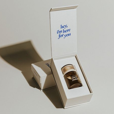 Customized Logo Printed Luxury 30ML 50ML Magnetic Style EVA Foam Glass Bottle Perfume Boxes