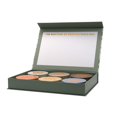 Custom Magnetic Luxury Tin Tea Set Packaging Gift Box
