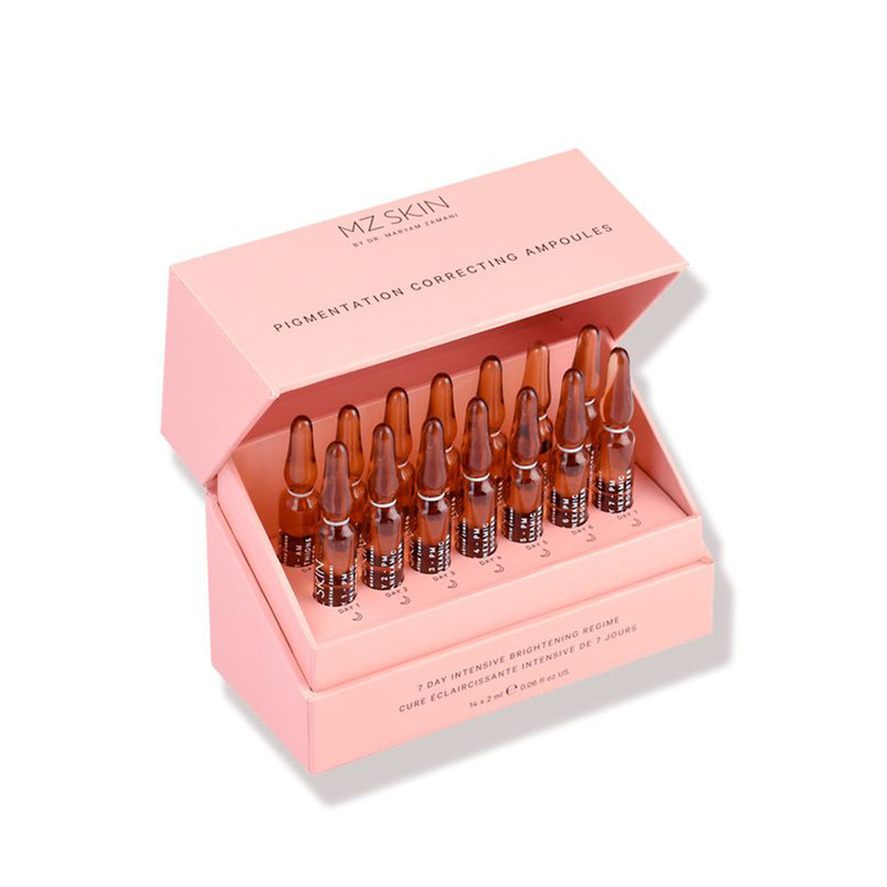 Custom Printing Luxury Pink Ampoule Box Packaging Skin Care Product Packing Boxes For Ampoules